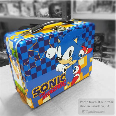 sonic metal lunch box|sonic lunchbox.